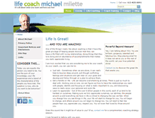 Tablet Screenshot of michaelmilette.com